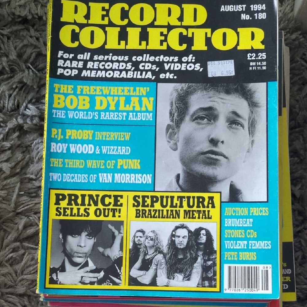 Record Collector Magazine August 1994